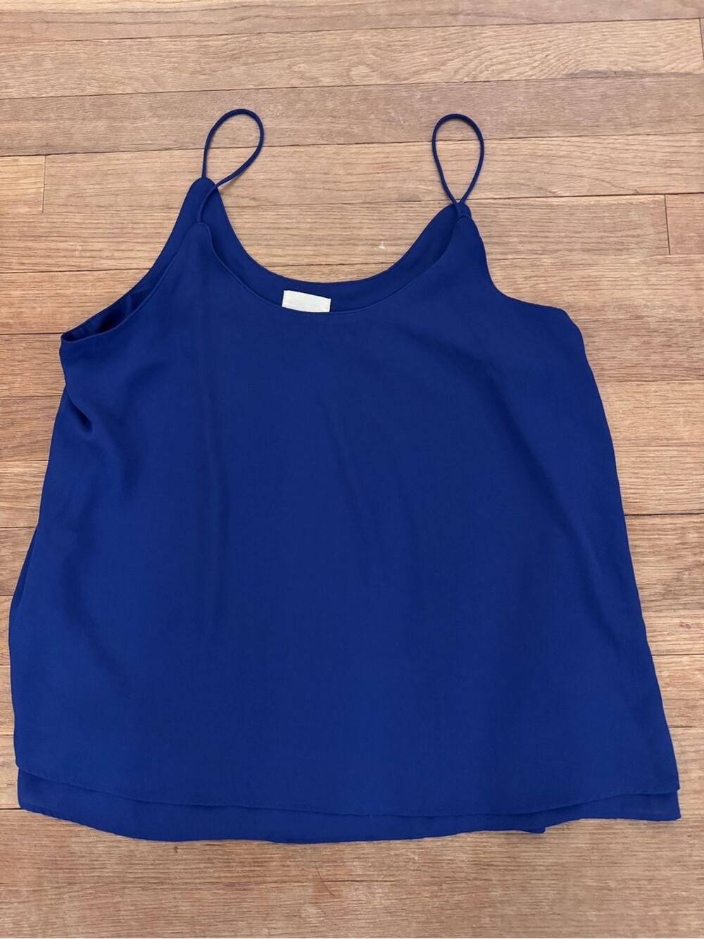 Harper Heritage Women's Blue Layered Cami Tank Top - Size M
b22